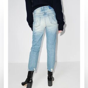 MOTHER Superior The Tomcat in The Confession Straight Leg Denim Size 26